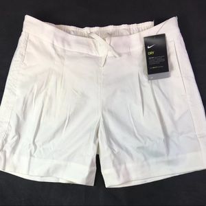 Nike Dri-FIT 6" Pleat UPF 40+ GOLF Shorts Women’s Size M